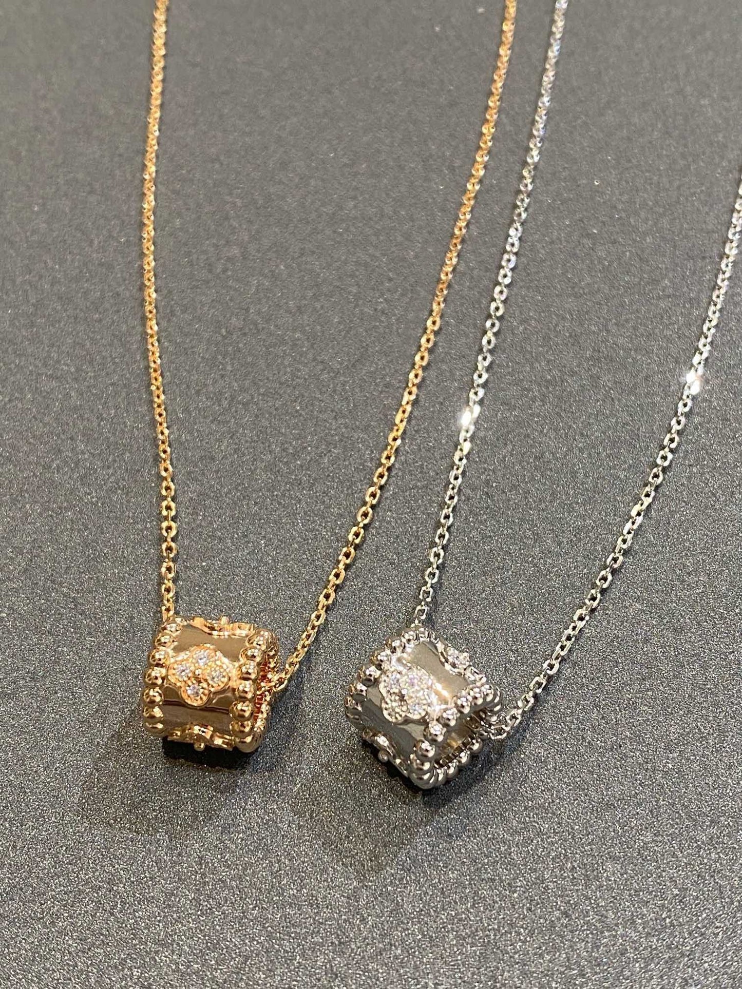 Lume Jewelry PERLEE ペンダント シルバーダイヤモンドネックレス
