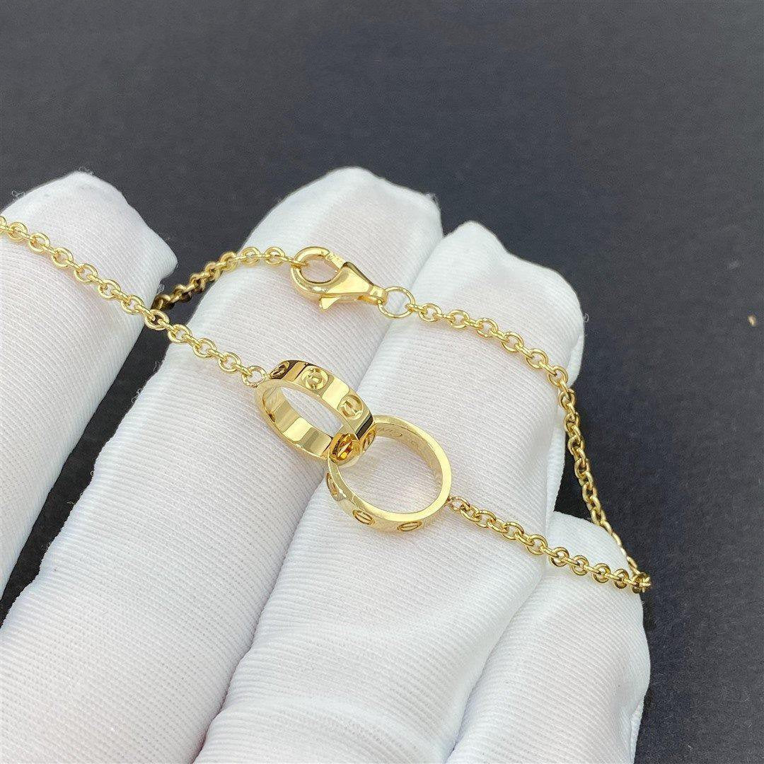 Lume Jewelry ラブネックレス アジャスタブル ローズゴールド