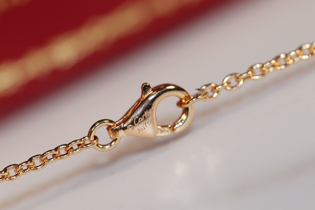 Lume Jewelry「LOVE NECKLACE」ピンクゴールド&シルバー