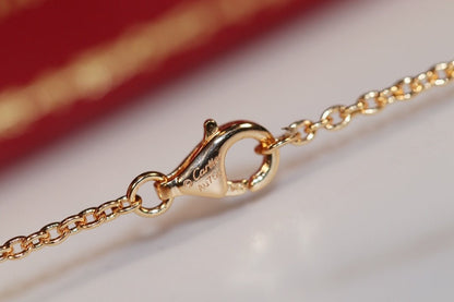 Lume Jewelry「LOVE NECKLACE」ピンクゴールド&シルバー
