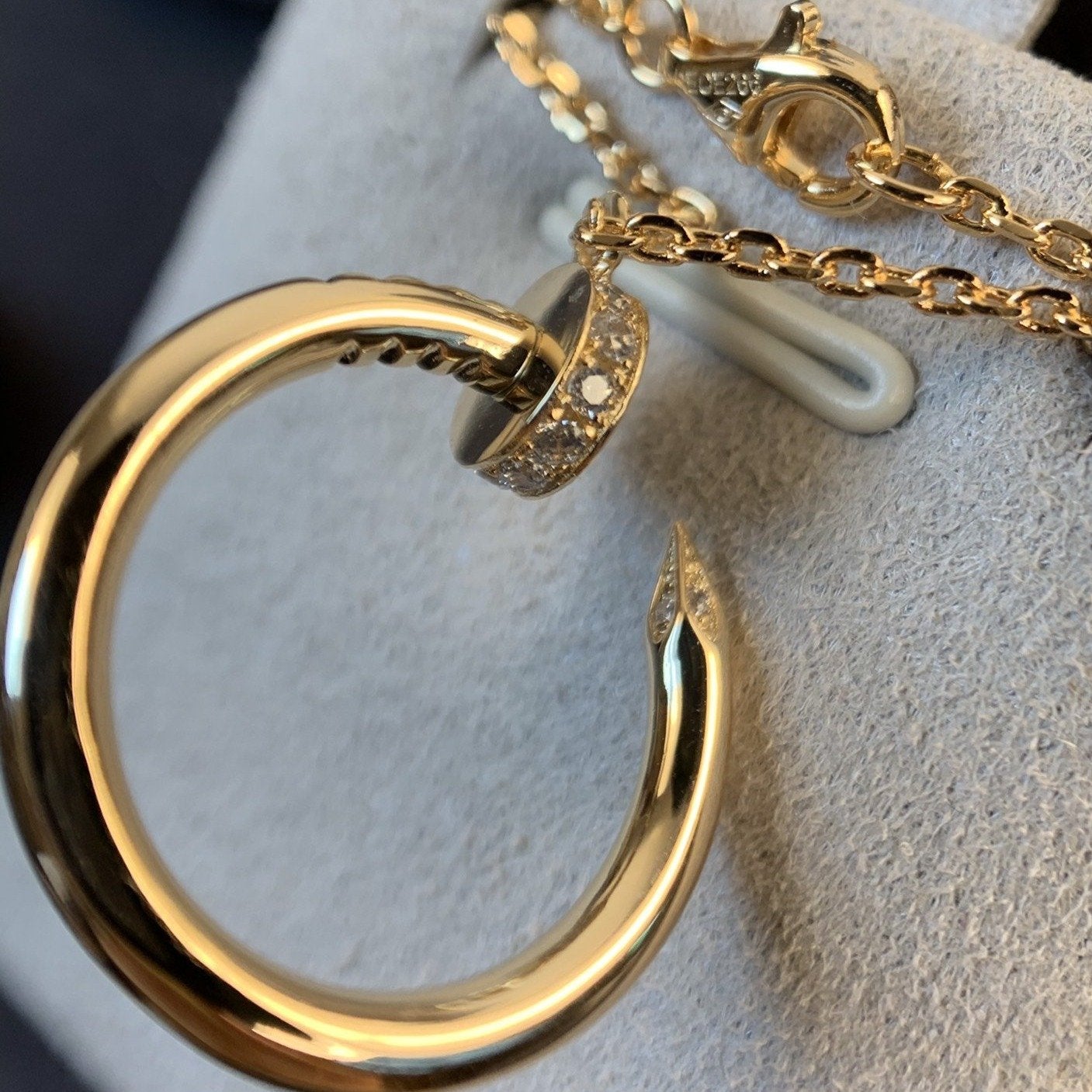 Lume Jewelry「JUSTE NECKLACE PINK GOLD」