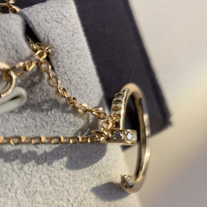 Lume Jewelry「JUSTE NECKLACE PINK GOLD」