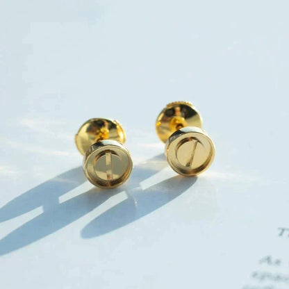 ¡®Lume Jewelry¡¯LOVE EARRINGS GOLD 10MM