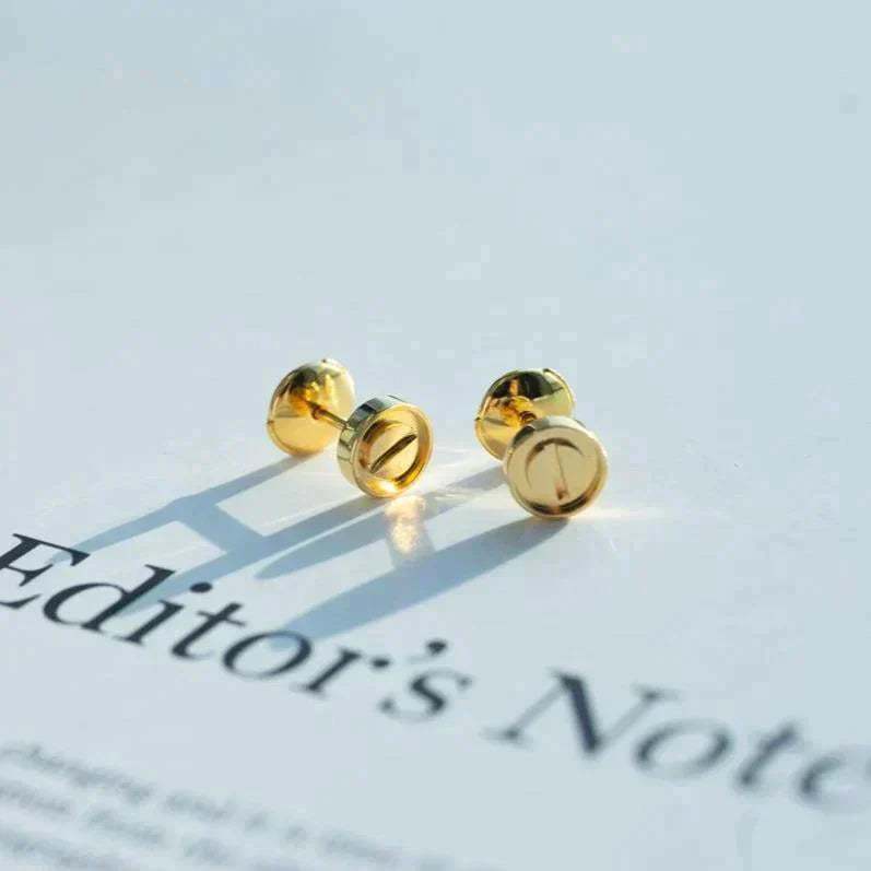¡®Lume Jewelry¡¯LOVE EARRINGS GOLD 10MM