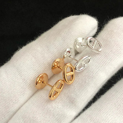 ¡®Lume Jewelry¡¯CHAINE SMALL EARRINGS GOLD AND SILVER