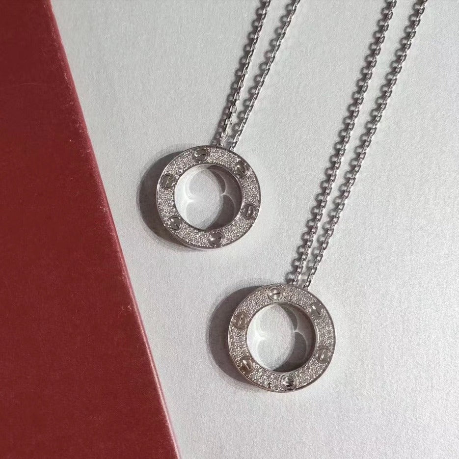 Lume Jewelry LOVE NECKLACE アジャスタブル シルバー
