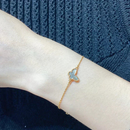 Lume Jewelry「バタフライ ダークマザーオブパール バタフライブレスレット」