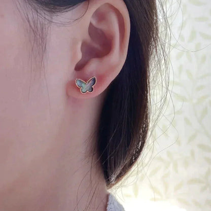¡®Lume Jewelry¡¯BUTTERFLY DARK MOP  EARRINGS