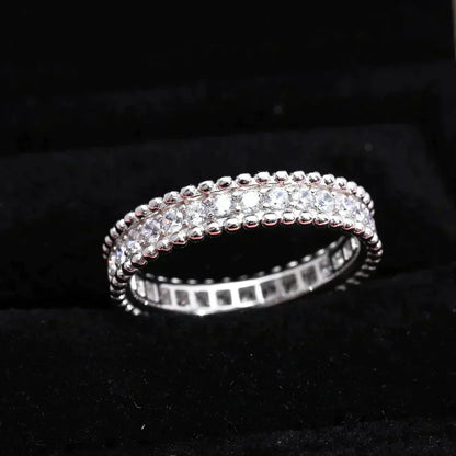 ¡®Lume Jewelry¡¯PERLEE DIAMOND SILVER RING