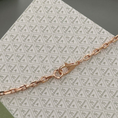 Lume Jewelry ラッキー スプリング 15モチーフ ローズゴールド ネックレス