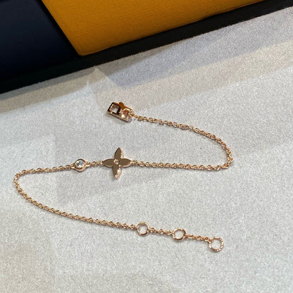 ルミエールジュエリー®　STAR DIAMOND ピンクゴールドブレスレット