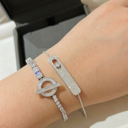 [Lume Jewelry]MOVE CLASSIQUE DIAMOND PAVED BRACELET