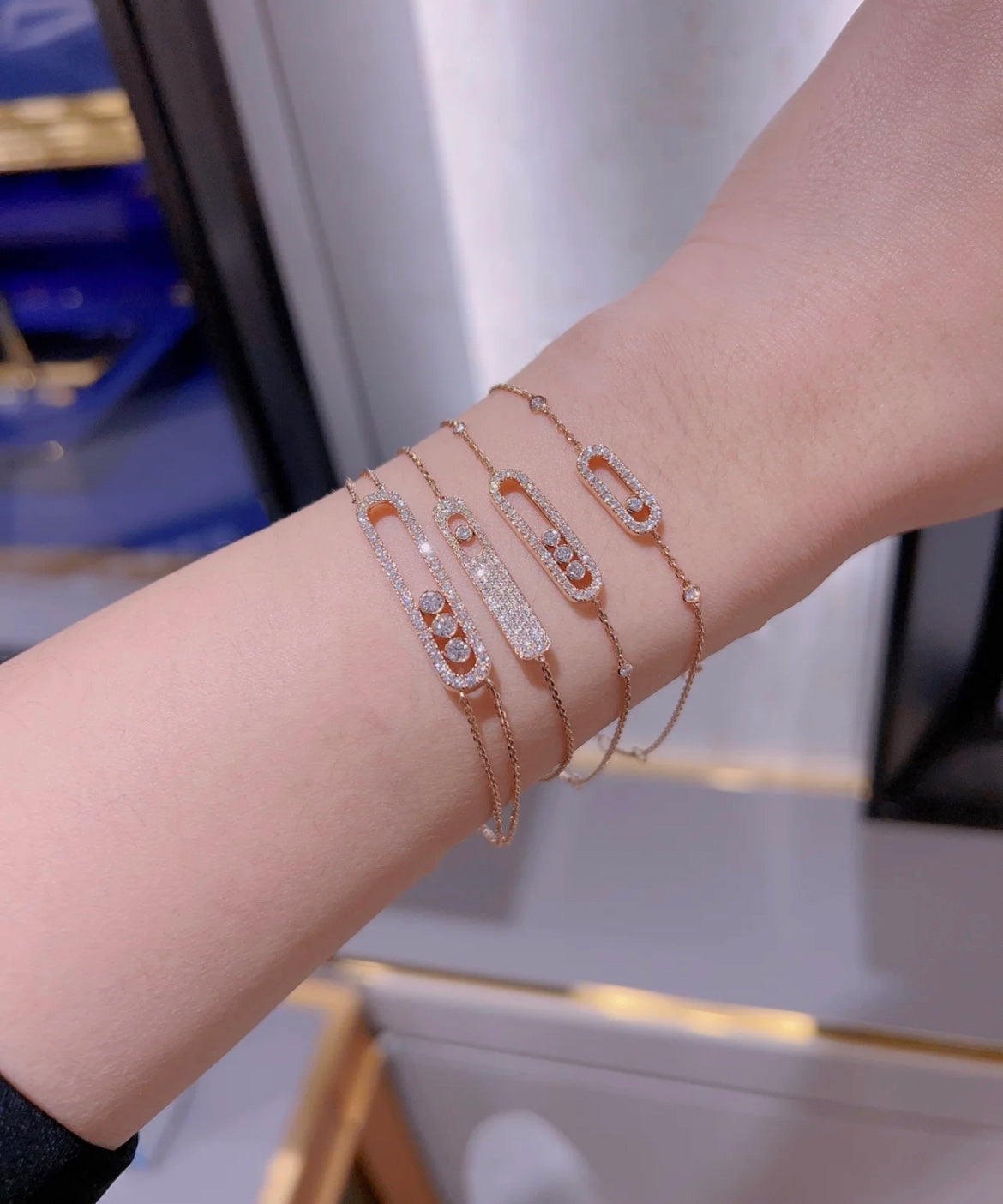 [Lume Jewelry]MOVE CLASSIQUE DIAMOND PAVED BRACELET