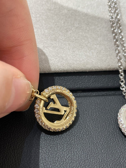Lume Jewelry「BY NIGHT」ダイヤモンドパヴェネックレス
