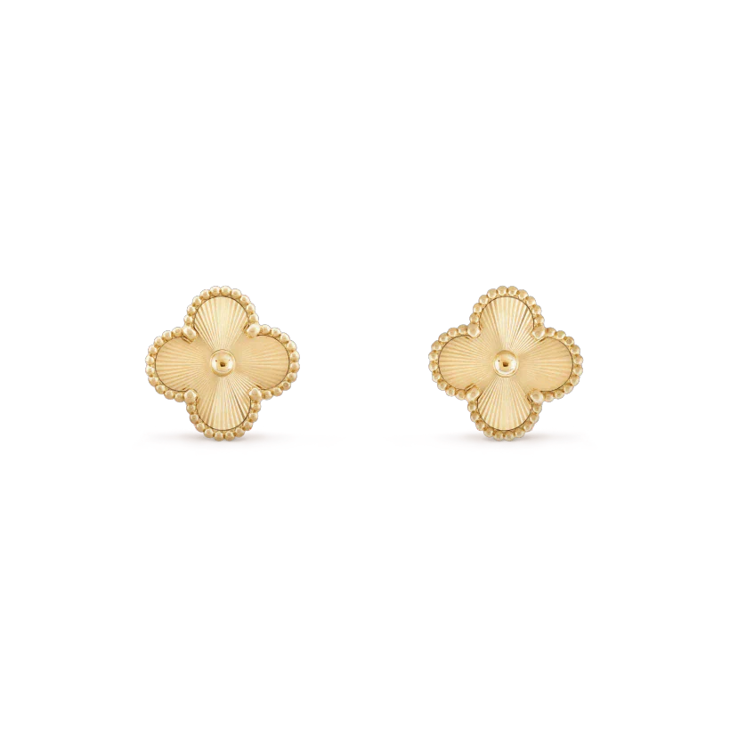 ¡®Lume Jewelry¡¯CLOVER MINI 9.5MM LASER EARRINGS