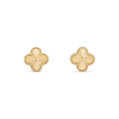 ¡®Lume Jewelry¡¯CLOVER MINI 9.5MM LASER EARRINGS