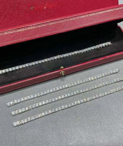 [Lume Jewelry] TENNIS BRACELET WITH FULL DIAMOND SETTING