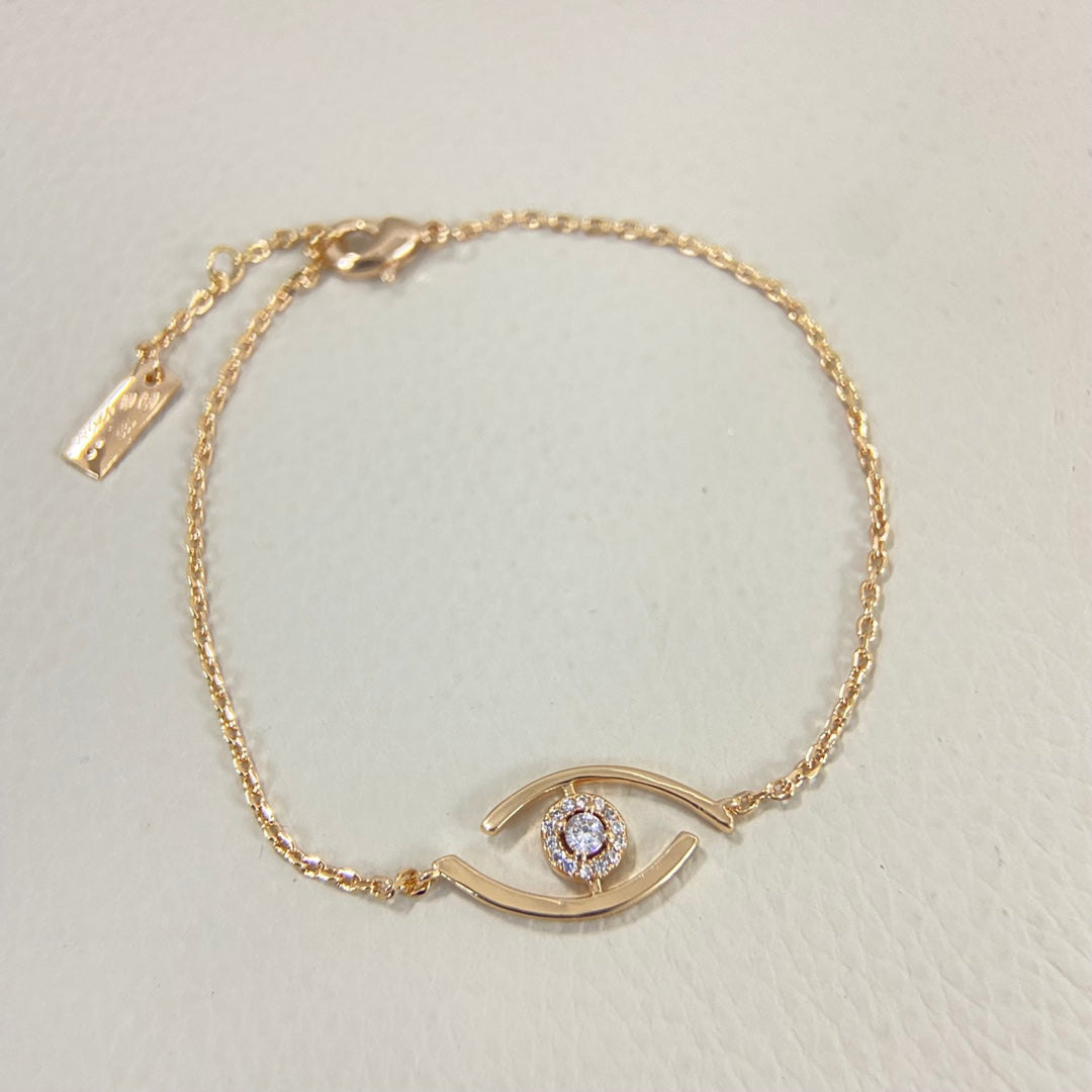[Lume Jewelry]Lucky Eye Pave-Set Diamond Bracelet