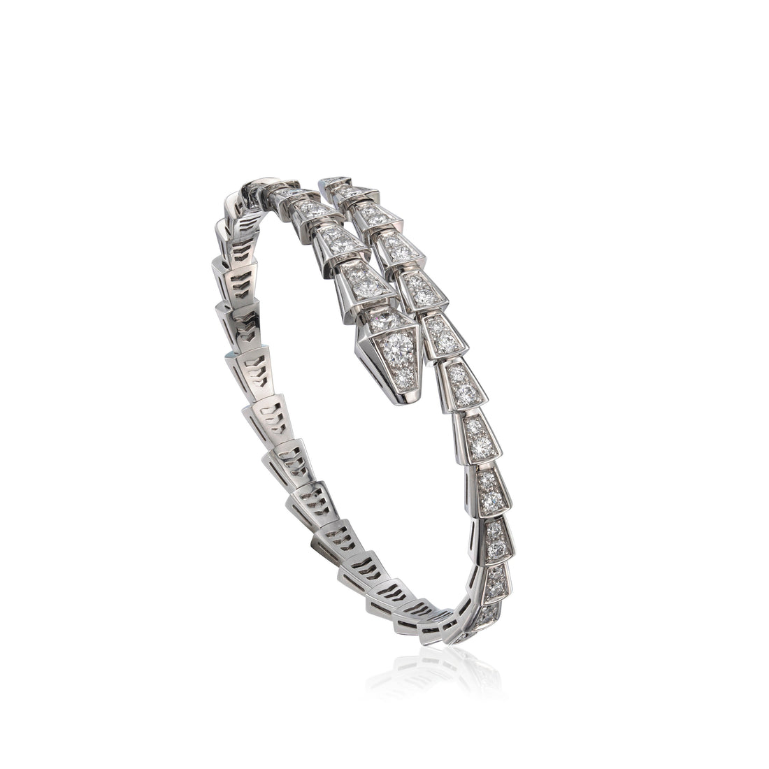 [Lume Jewelry]SERPENTI BRACELET 6MM SILVER DIAMOND