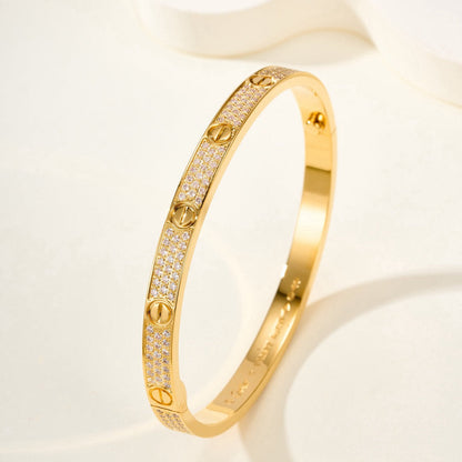 ¡®Lume Jewelry¡¯LOVE BRACELET 4.8MM DIAMOND-PAVED