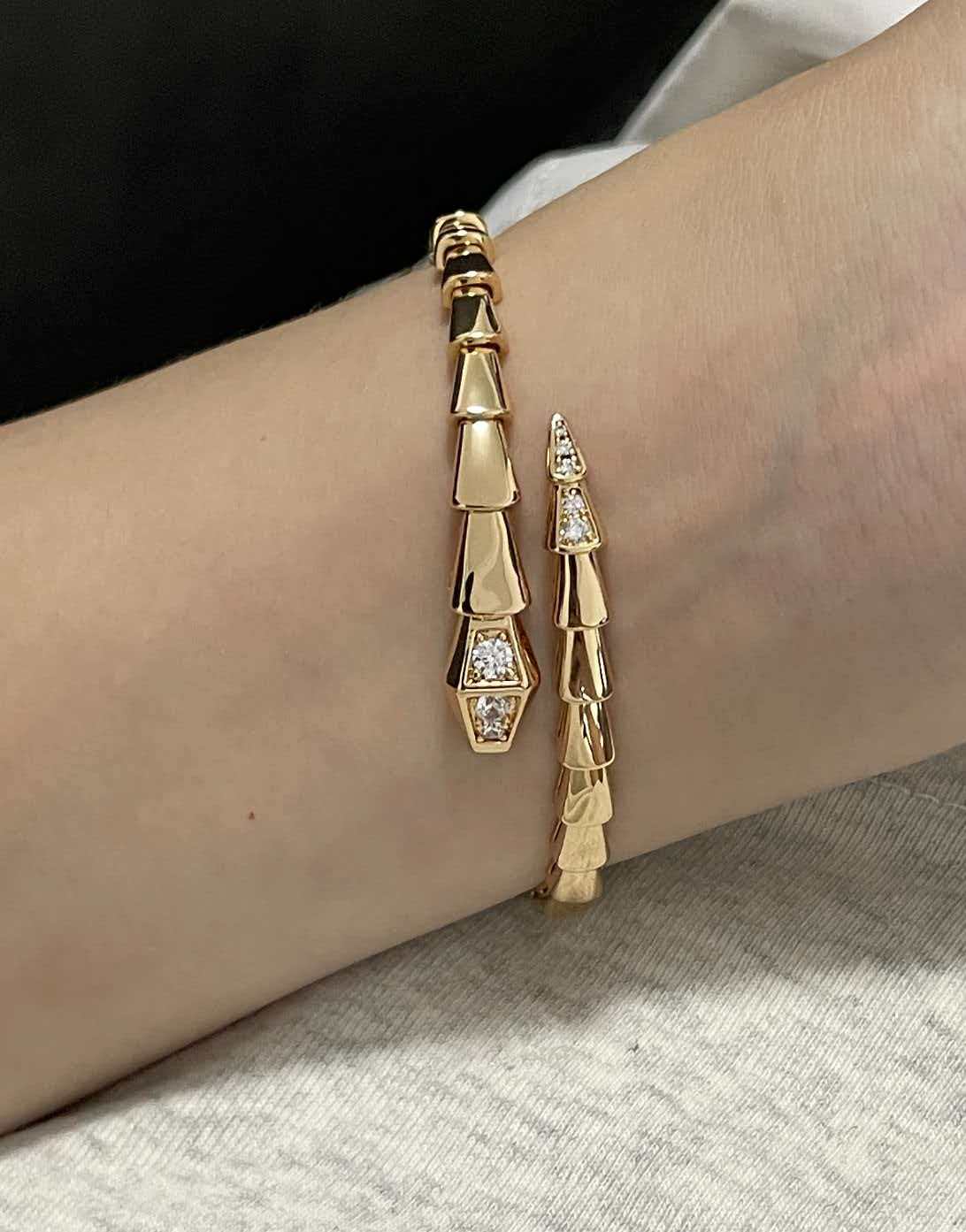 [Lume Jewelry]SERPENTI BRACELET DIAMONDS