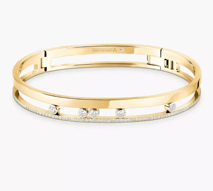 [Lume Jewelry]M Roman Diamond Bracelet