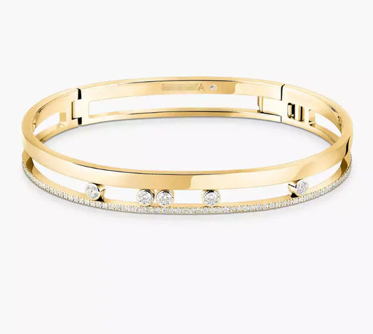 [Lume Jewelry]M Roman Diamond Bracelet