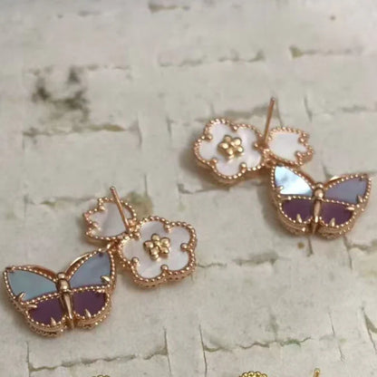 [Lume Jewelry]26 NEW CLOVER LUCKY LIGHT PURPLE SET