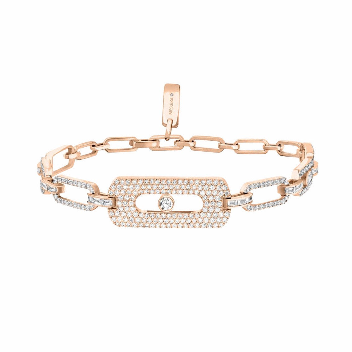 [Lume Jewelry]My Move Pavé Chain Bracelet