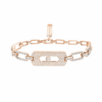 [Lume Jewelry]My Move Pavé Chain Bracelet