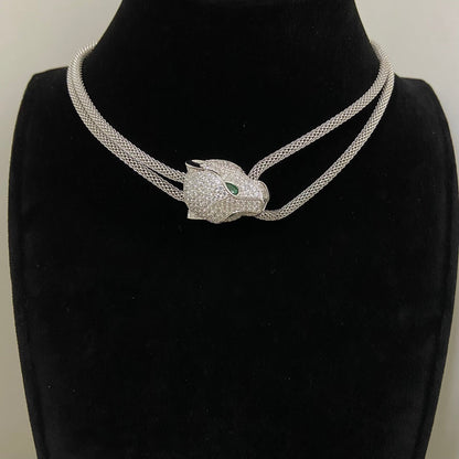 Lume Jewelryラブネックレス 16mm 3ダイヤモンド