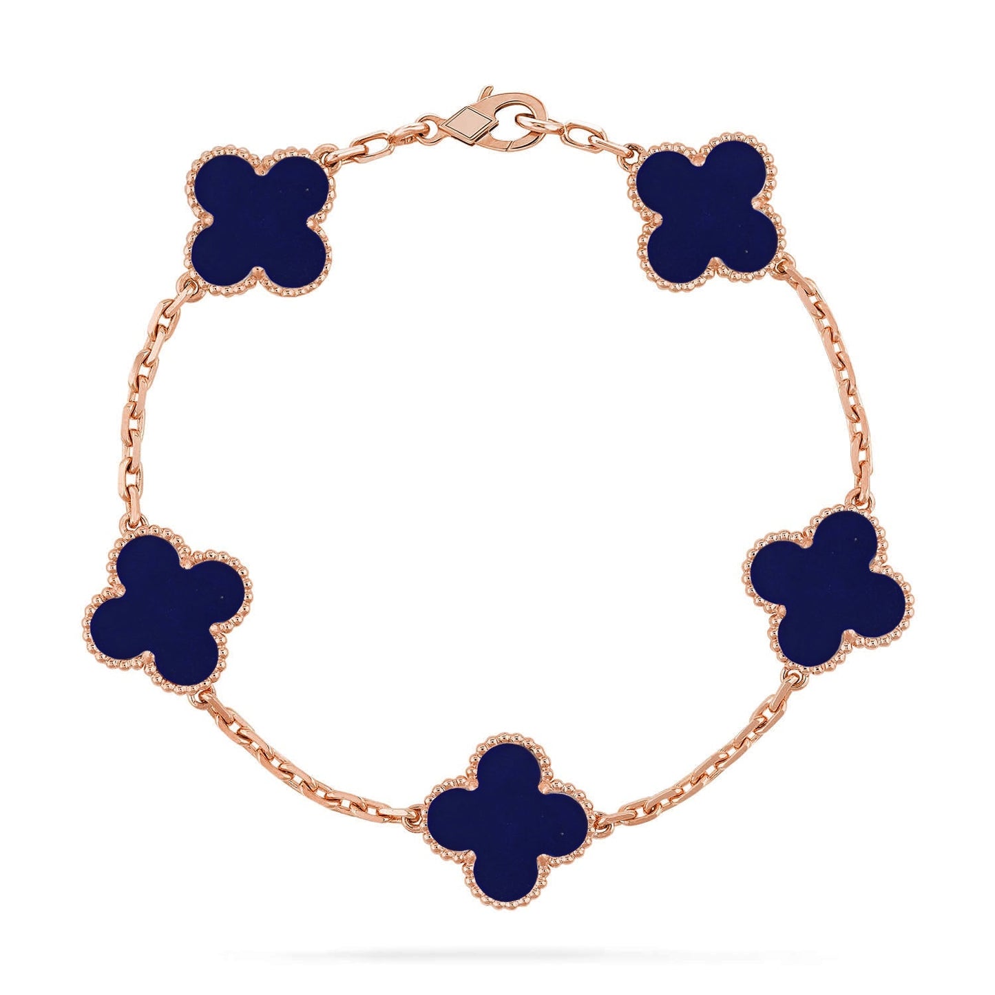 [Lume Jewelry]New CLOVER 5 MOTIF LAPIS LAZULI BRACELET COLLECTION