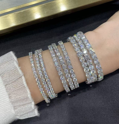 [¡®Lume Jewelry¡¯]TENNIS BRACELET WITH FULL DIAMOND SETTING