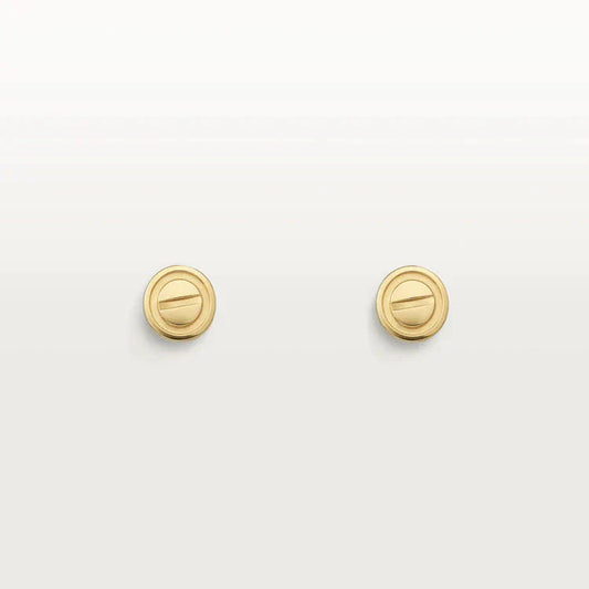 ¡®Lume Jewelry¡¯LOVE EARRINGS GOLD 10MM