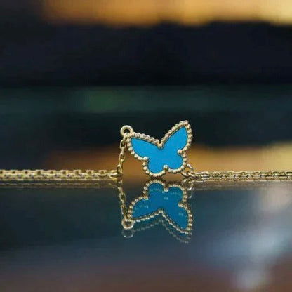 Lume Jewelry バタフライ ターコイズ バタフライ ブレスレット