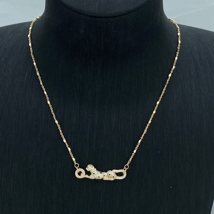 Lume Jewelry「アミュレット ローズゴールド ピンクマザーオブパール ネックレス」
