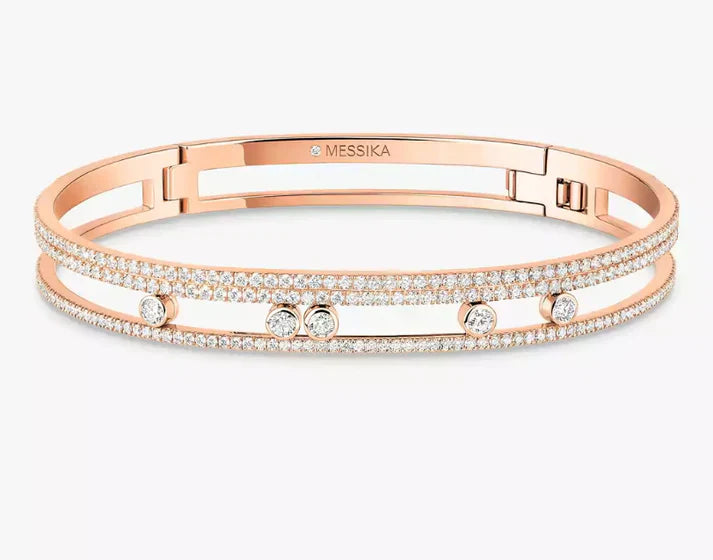 [Lume Jewelry]M Roman Full Diamond Bracelet