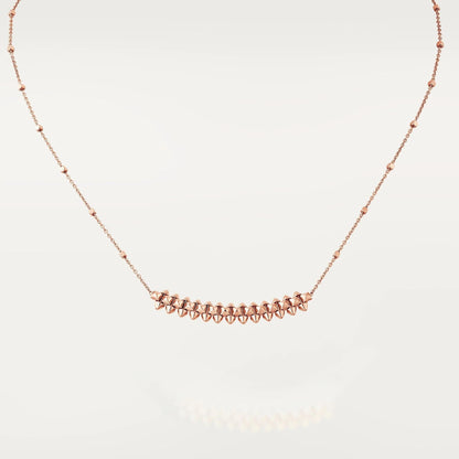 ¡®Lume Jewelry¡¯CLASH PINK GOLD NECKLACE