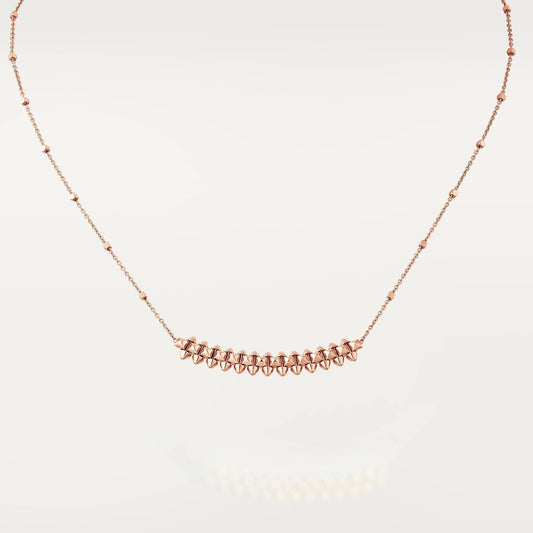 ¡®Lume Jewelry¡¯CLASH PINK GOLD NECKLACE