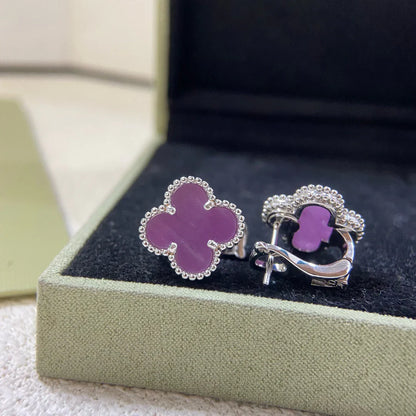 [Lume Jewelry]2025 NEW VIOLET STUD EARRINGS