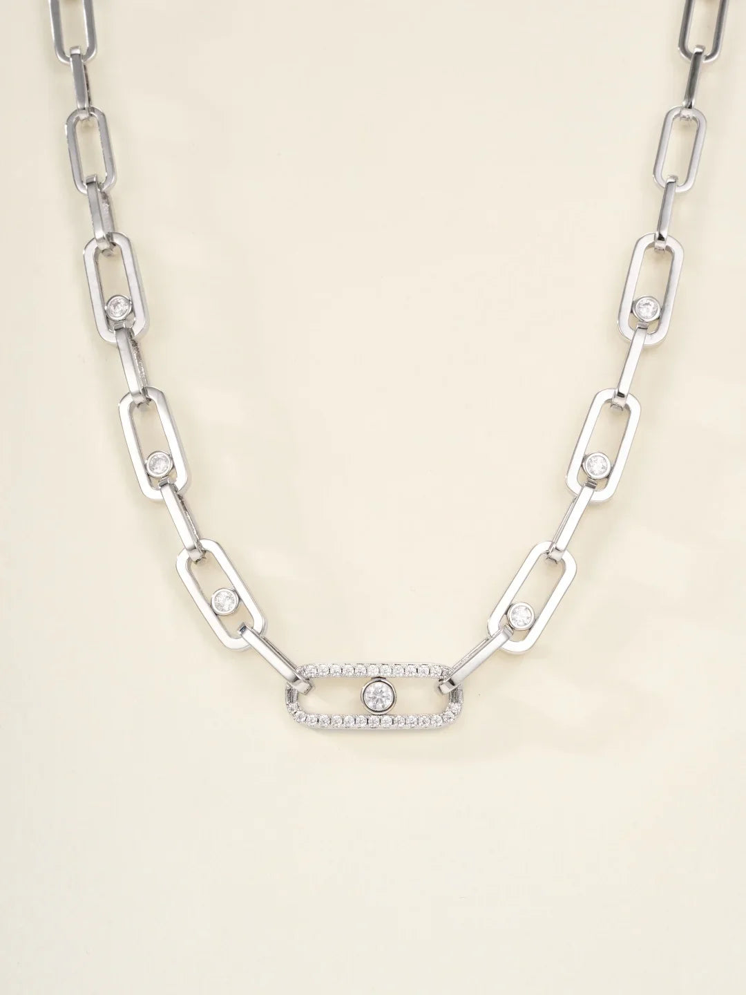 [Lume Jewelry] MK NEW SLIDING DIAMOND NECKLACE