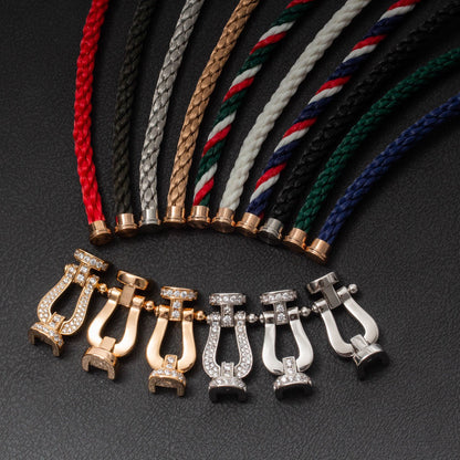 ¡®Lume Jewelry¡¯FORCE LARGE HORSESHOE FULL DIAMOND BRACELET GOLD
