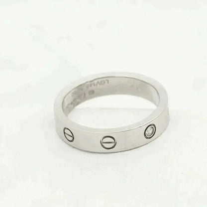 ¡®Lume Jewelry¡¯LOVE RING 4MM 1 DIAMOND SILVER