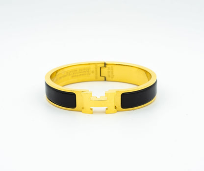 ¡®Lume Jewelry¡¯H BLACK BRACELET