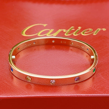 [Lume Jewelry]2026 RAINBOW LOVE BRACELET 6.1MM  10 DIAMONDS