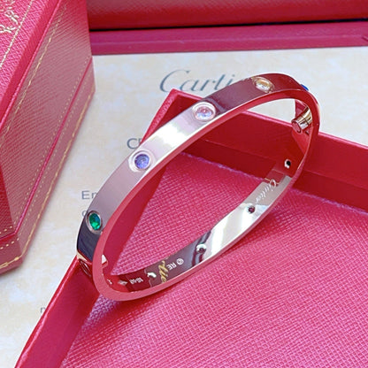 [Lume Jewelry]2026 RAINBOW LOVE BRACELET 6.1MM  10 DIAMONDS