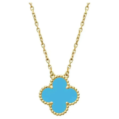 ¡®Lume Jewelry¡¯CLOVER 15MM VINTAGE TURQUOISE NECKLACE