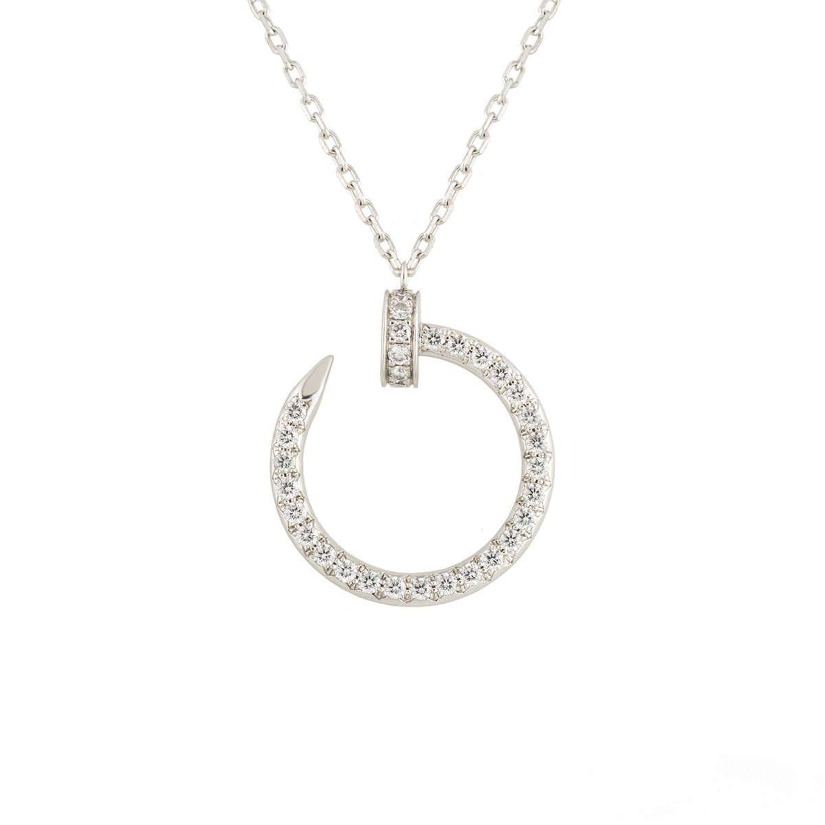Lume Jewelry JUSTE ネックレス シルバーダイヤモンド