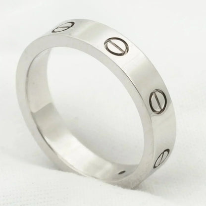 ¡®Lume Jewelry¡¯LOVE RING 4MM 1 DIAMOND SILVER