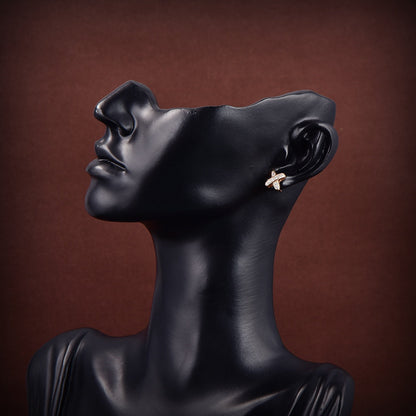 『Lume Jewelry』JEUX DE GOLD DIAMOND EARRINGS